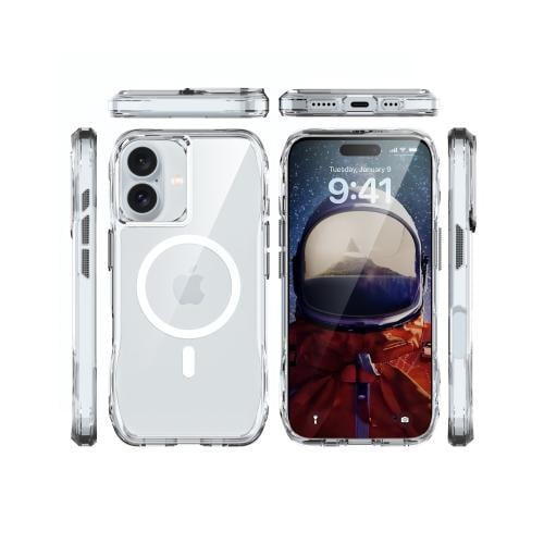 هيلمت -كفر حماية شفاف الايفون 17 مقاوم للصدمات