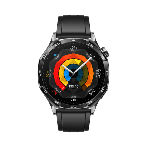 هواوي - ساعه GT5 مقاس 46 الذكيه منسوج ازرق