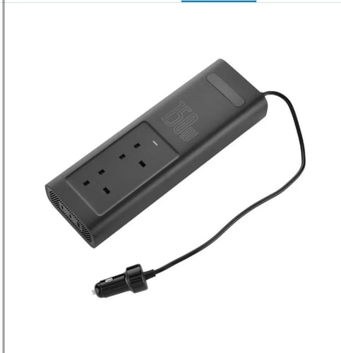 بيسوس - توصيلة سيارة بقوة 150 واط و220 فولت بمنفذ...