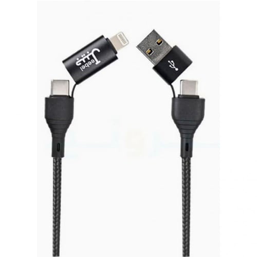 كيبل جيبل 4 في 1 للشحن السريع ونقل البيانات - أصلي