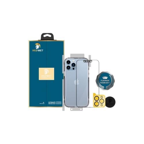 بكج حماية ايفون 14 برو / 13 برو / 12 برو - بلاك لي...