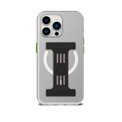 جراب جوي شفاف قوي مع حزام بتصميم عصري