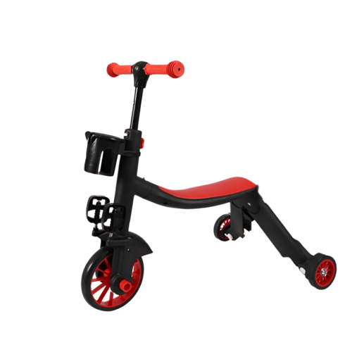 دراجة أطفال وسكوتر 3 في 1 قابلة للتحويل بين دراجة...