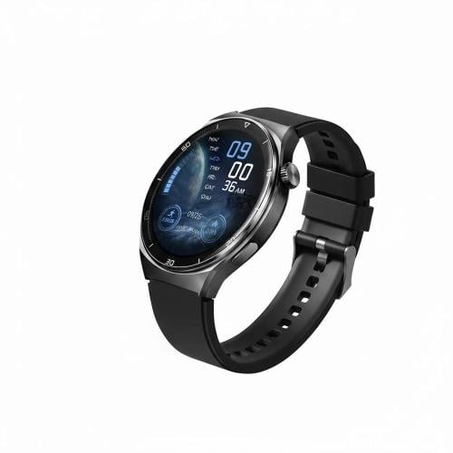 ساعة أورافِت إيلا 3 الذكية – لون أسود بسوار معدني