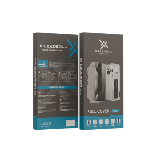 بكج حماية ايفون 17 متكامل 6 في 1 من X-LEADER ECO:...