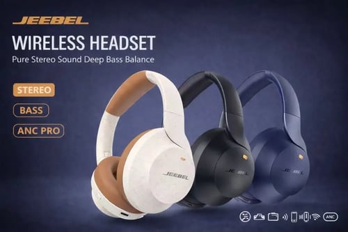 سماعة جيبل ANCPRO اللاسلكية الذكية بعزل ضوضاء متقد...