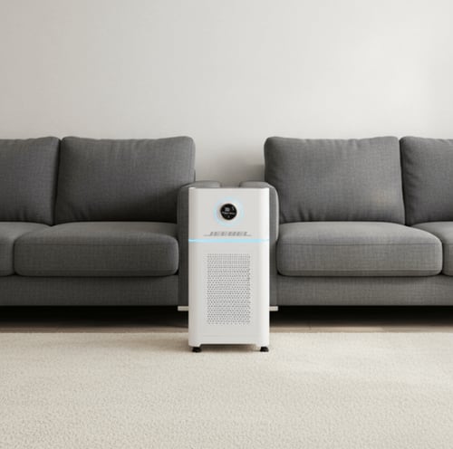 جهاز تنقية وترطيب وتعقيم الهواء الذكي Jeebel – فلت...