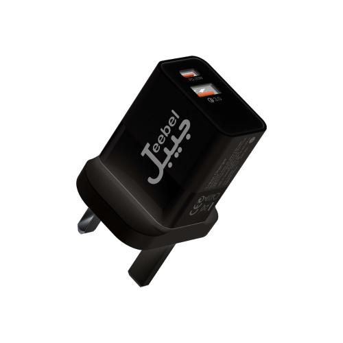 رأس شاحن جداري سريع PD و USB من جيبل - شحن فائق ال...