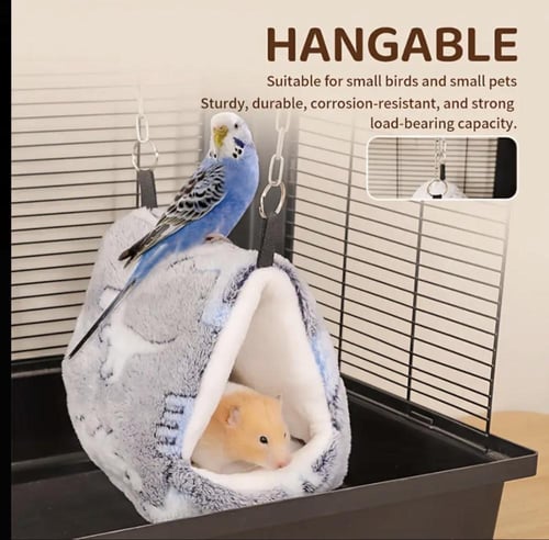 قطعة عش دافئة للشتاء