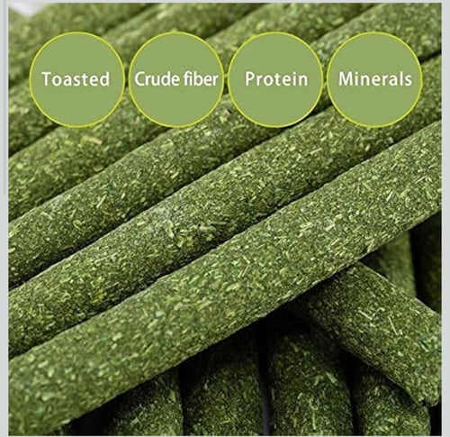 اف دي تي 30 قطعة من عصي القش الطبيعية للحد من الم...