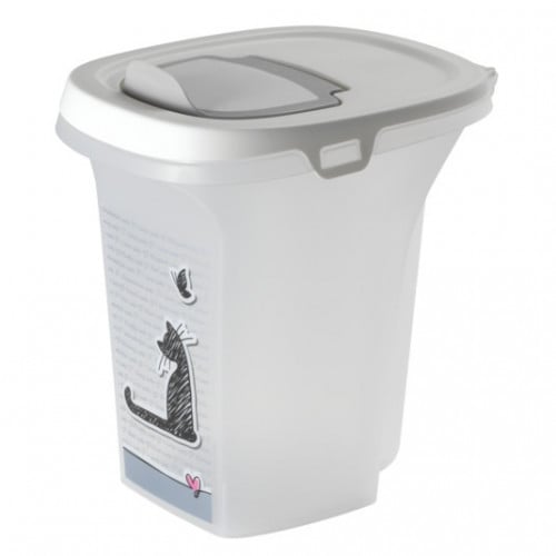 حافظة تخزين الطعام قطط الحب