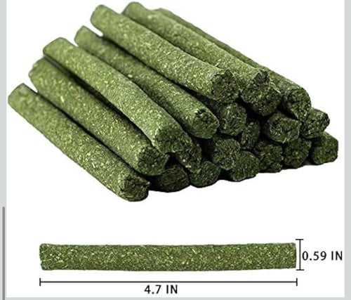 اف دي تي 30 قطعة من عصي القش الطبيعية للحد من الم...