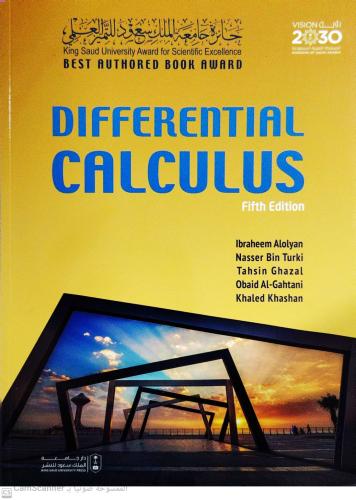 DIFFERENTIAL CALCULUS 5TH BY IBRAHIM ALOLYIAN ADN...