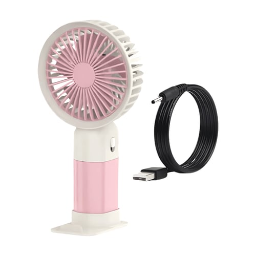 مروحة مع بطارية مدمجة قابلة للشحن