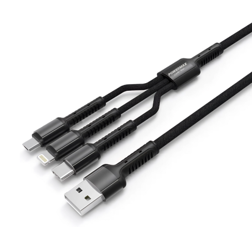 كابل 3 اطراف يدعم جميع الاجهزة موديل MX13