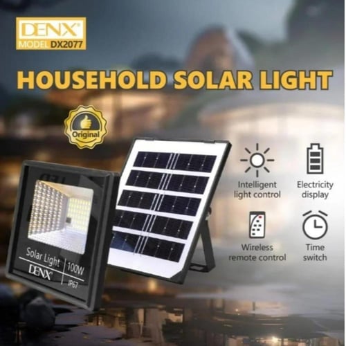 كشاف طاقة شمسية دينكس 100 واط م/ DX2077