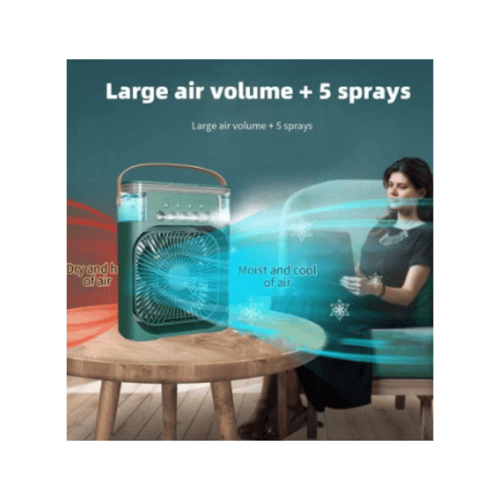 مروحة مكتب USB متنقلة صغيرة – تبريد شخصي