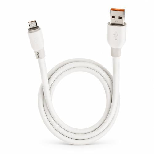 كيبل شحن سريع Micro USB بقدرة 120 واط – SF10 Silic...