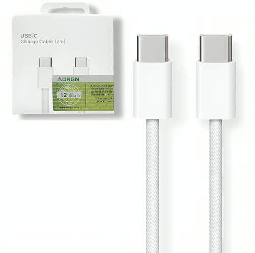 شاحن يفون تايب سي 15/16 بمنفذ USB-C إلى USB-C يدعم...