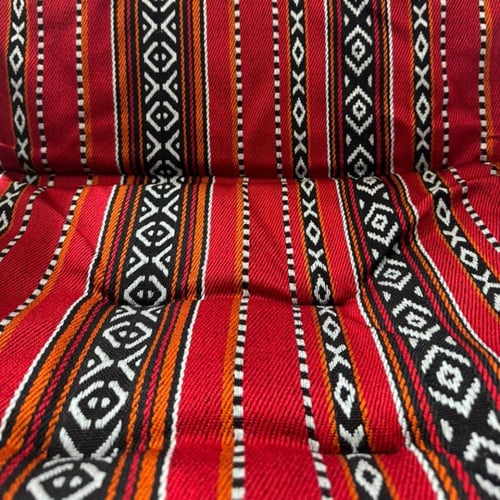 كرسي رحلات قابل للطي سدو اصلي مريح وفاخر لون احمر...