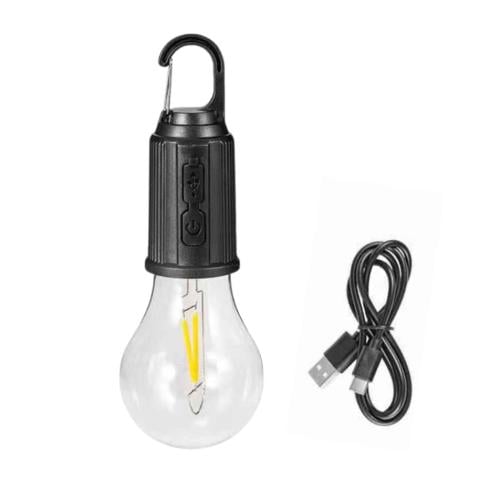 لمبة LED شحن مع سلك