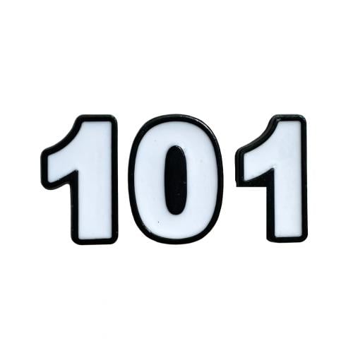 رمز قبيلة العجمان 101 ملصق معدن 3M
