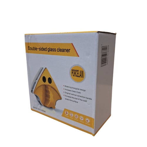 ممسحة نوافذ مغناطيسية لون اصفر