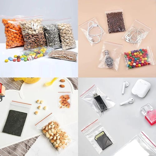 كيس 6x8cm بسحاب إغلاق محكم 50 قطعة م/BN7551