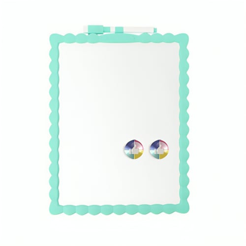 لوح كتابة أبيض مع قلم قابل للمسح م/HH3419