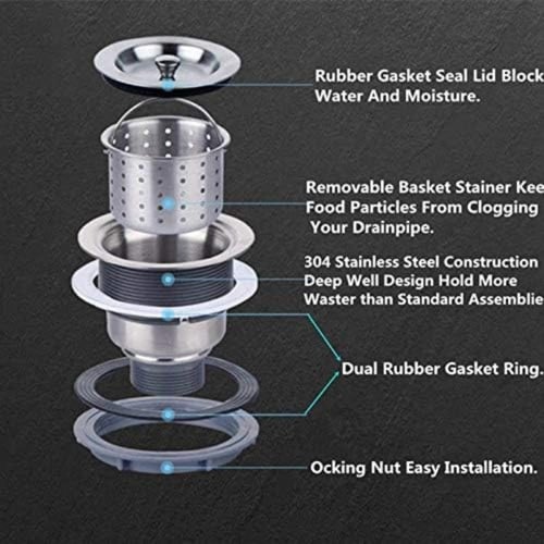 رأس تصريف مغسلة مطبخ م/KA-67123