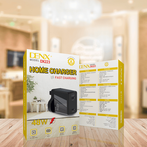 شاحن جداري سريع 48 واط من DENX م/ DX223