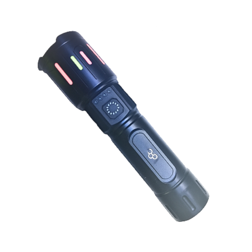 كشاف يدوي USB LED م/ 360 P100 بمدى إضاءة 3000 متر