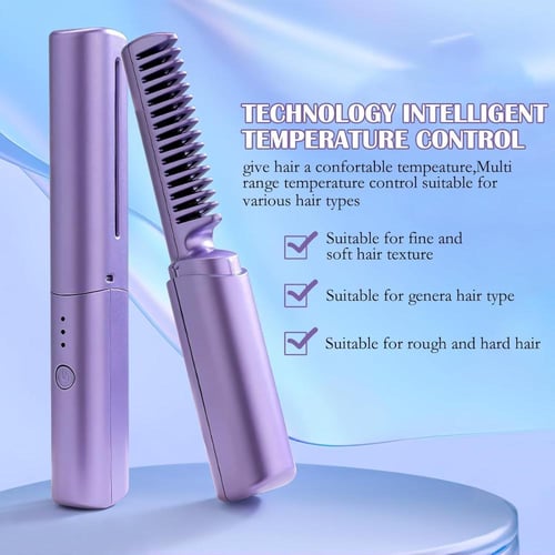 مشط حراري متنقل للشعر