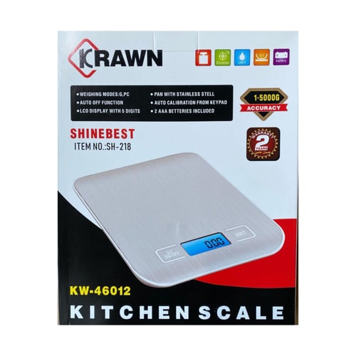 KRAWN - ميزان الكتروني صغير الحجم م/ KW-46012 مارك...