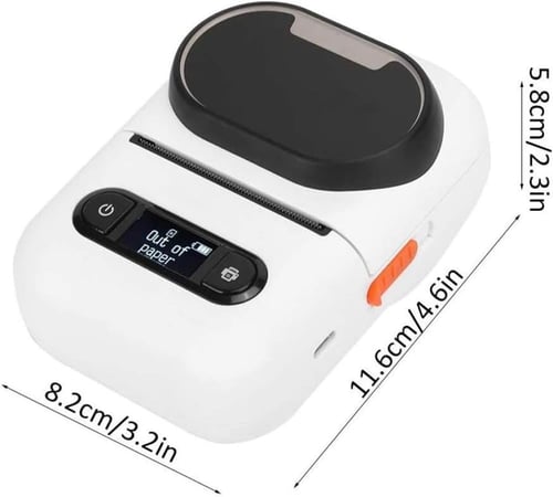 طابعة ملصقات حرارية محمولة من DENX م/ DX2515