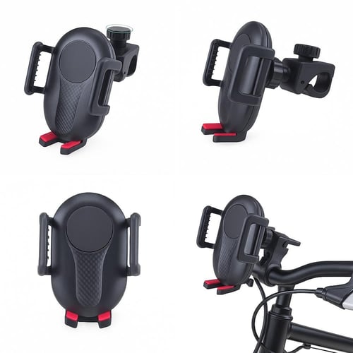 2 حامل جوال للدراجات الهوائية مخصص للقيادة الآمنة