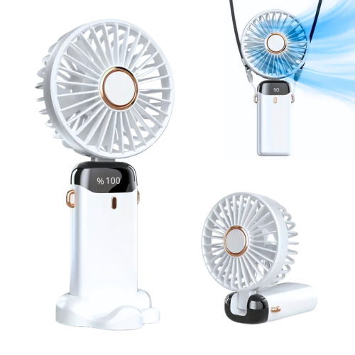 DENX - مروحة محمولة بخمس سرعات م/DX2611 ماركة دينك...