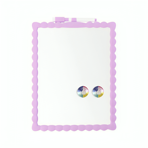 لوح كتابة أبيض مع قلم قابل للمسح م/HH3419