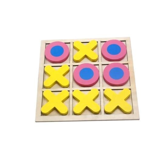 لعبة إكس أو خشبية تعليمية للأطفال م/PT721