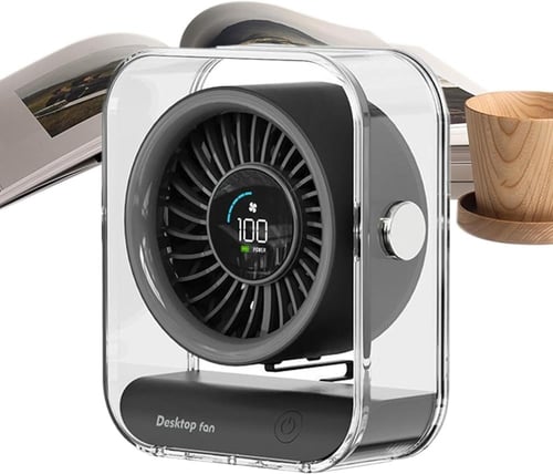 مروحة مكتبية بشاشة رقمية من DENX م/ DX2626