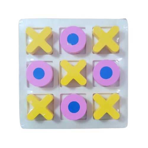 لعبة إكس أو خشبية تعليمية للأطفال م/PT721