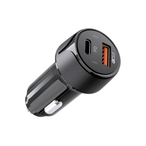 شاحن سيارة بمنفذين USB - PD موديل MX37