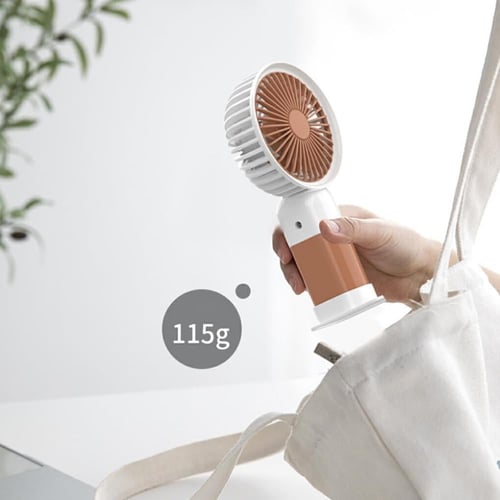 مروحة مع بطارية مدمجة قابلة للشحن