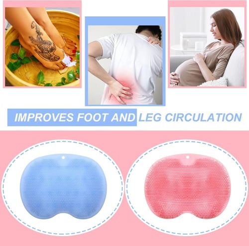 فرشاة سيليكون للجسم والقدمين