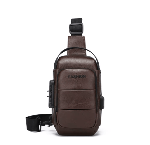 حقيبة جلدية 2in1 حبل ظهر ويد