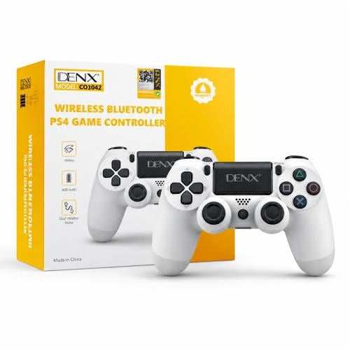 يد تحكم ألعاب لاسلكية متوافقة مع PS4 من DENX من DX...