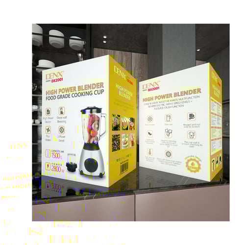 DENX - خلاط 150 لتر - 2800 واط م/DX2001 ماركة دينك...