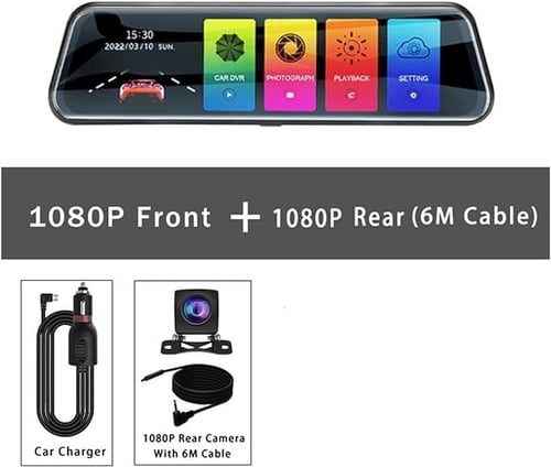 DENX - داش كام مسجل قيادة 4K موديل DX2257 ماركة دي...