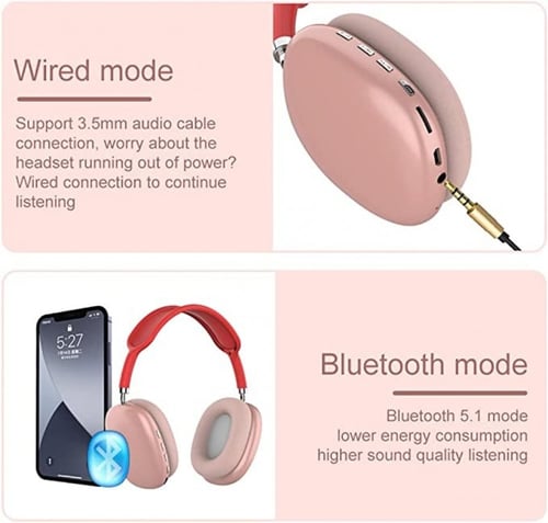 2 سماعة راس P9 بلوتوث من متجر اورجن