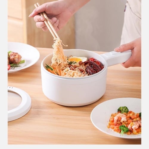 طباخة كهربائية صغيرة 2 في 1 من DENX بسعة 2 لتر وقو...